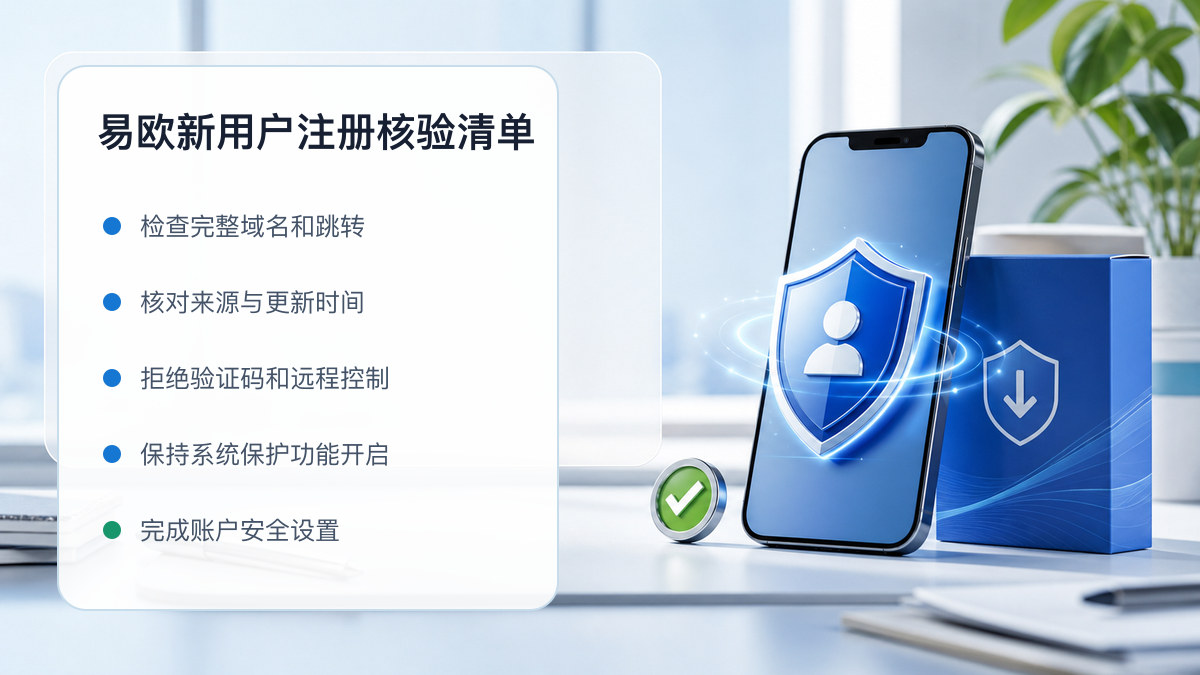 易欧新用户注册：注册入口与账户安全指南 图 1