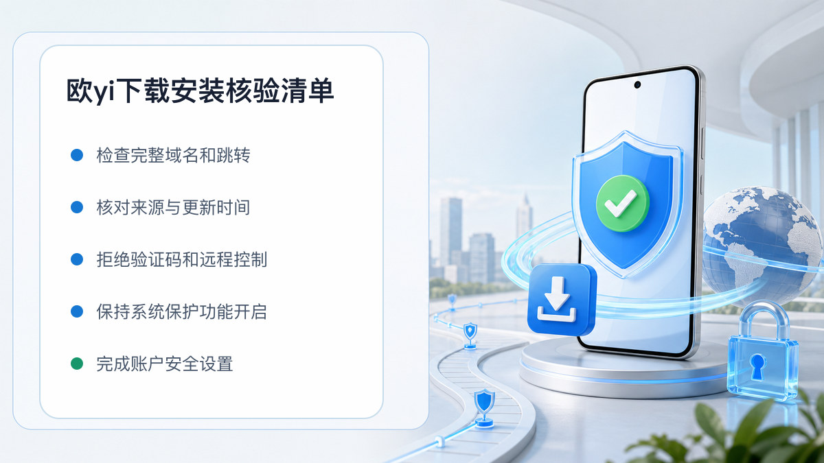 欧yi下载安装：官方渠道与安全安装核验 图 1