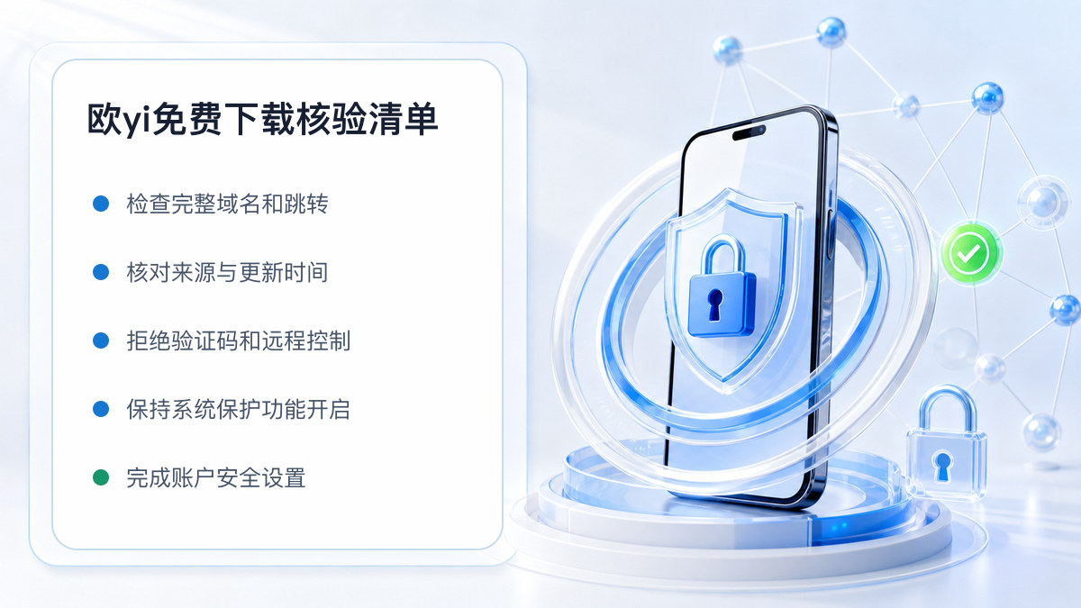 欧yi免费下载：安装前后的核验步骤 图 1