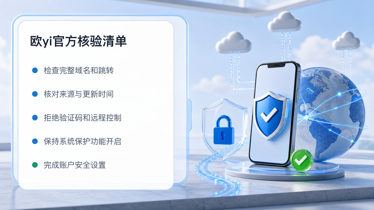 欧yi官方：页面真实性检查方法 图 1