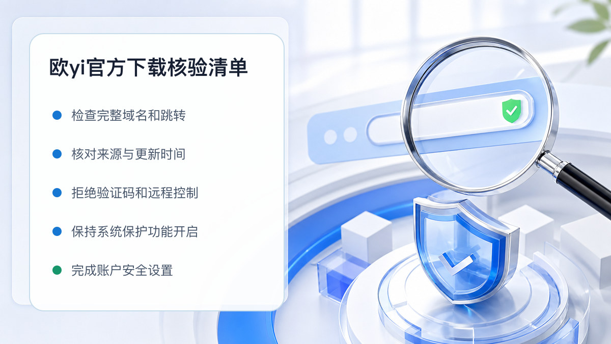 欧yi官方下载：官方渠道与安全安装核验 图 1