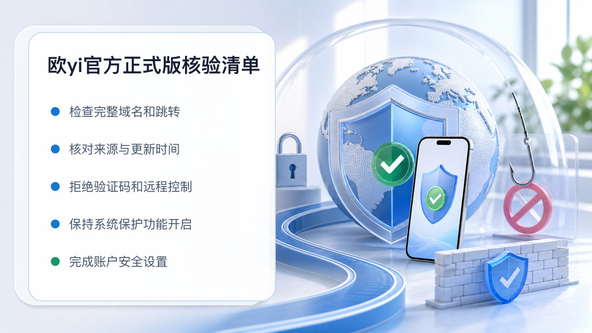 欧yi官方正式版：官方入口与域名核验指南 图 1