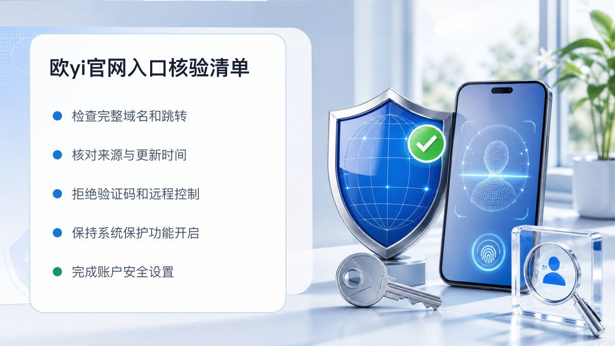 欧yi官网入口：页面真实性检查方法 图 1