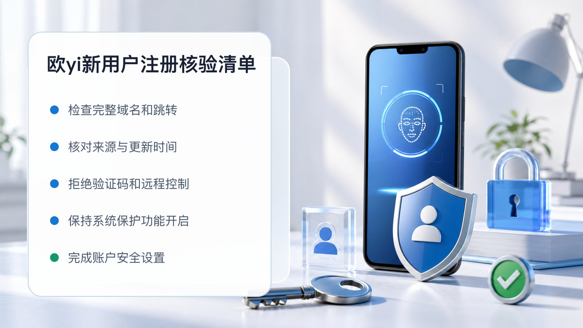 欧yi新用户注册：注册入口与账户安全指南 图 1