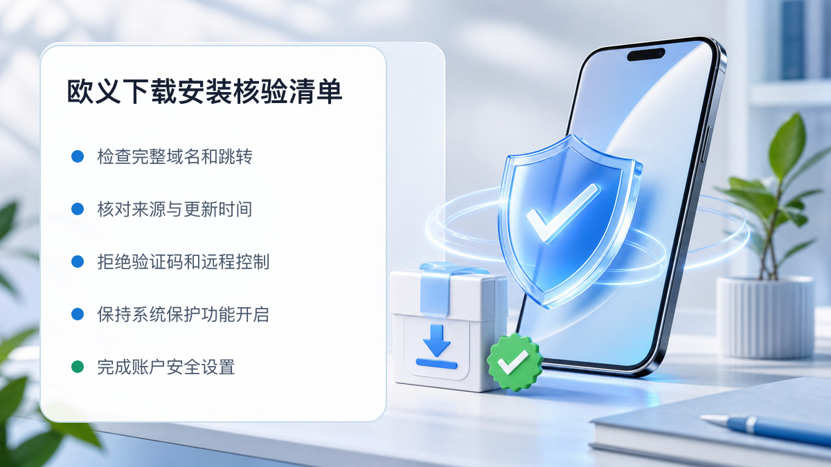 欧义下载安装：官方渠道与安全安装核验 图 1