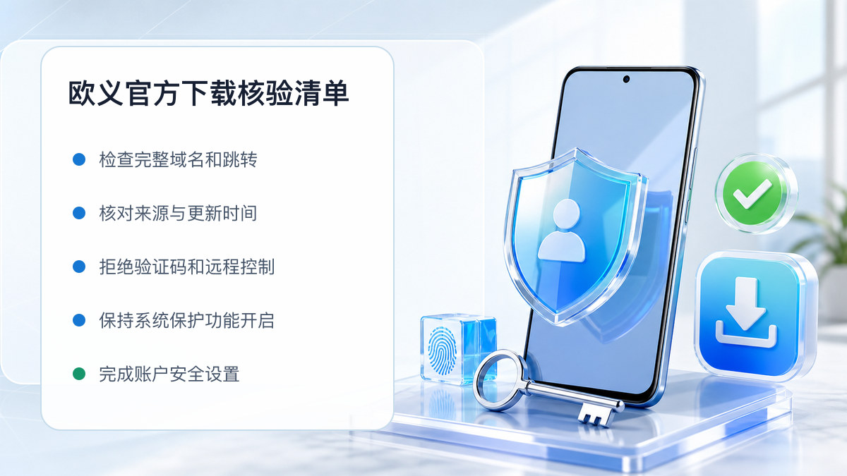 欧义官方下载：安装前后的核验步骤 图 1