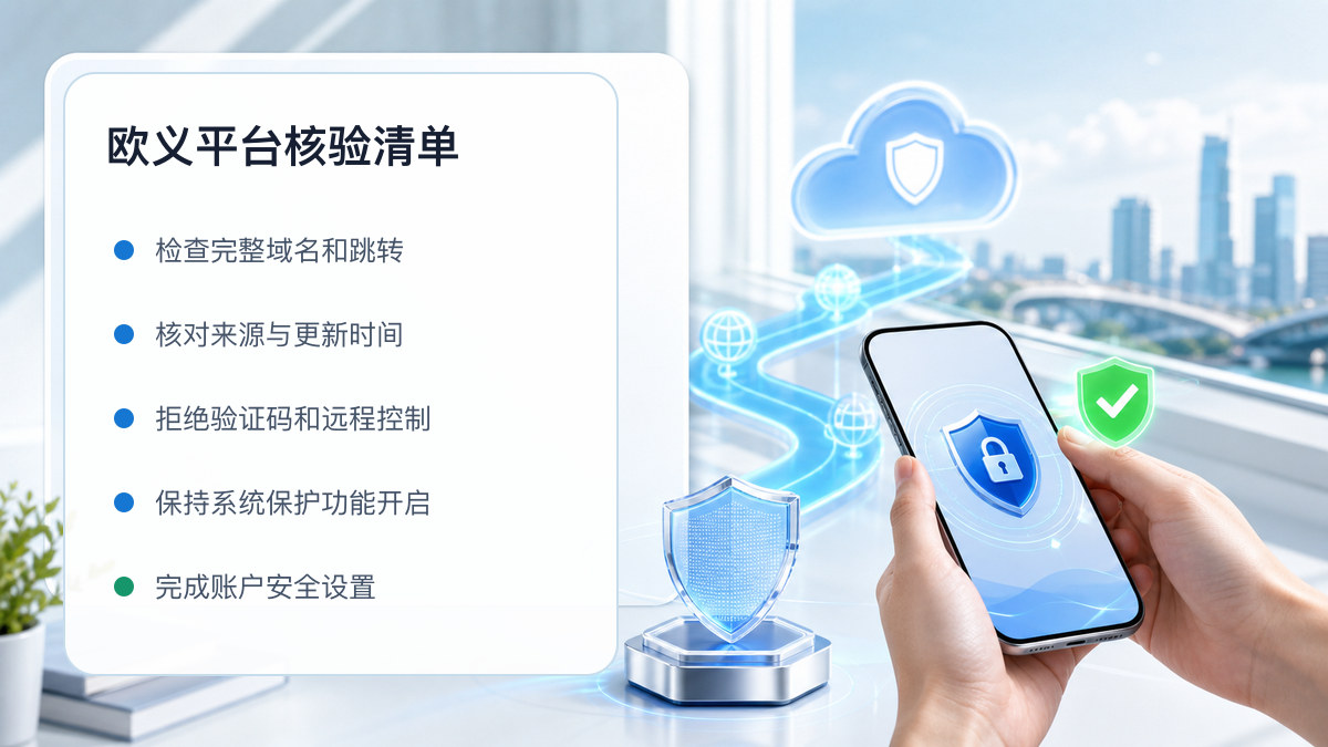 欧义平台：页面真实性检查方法 图 1