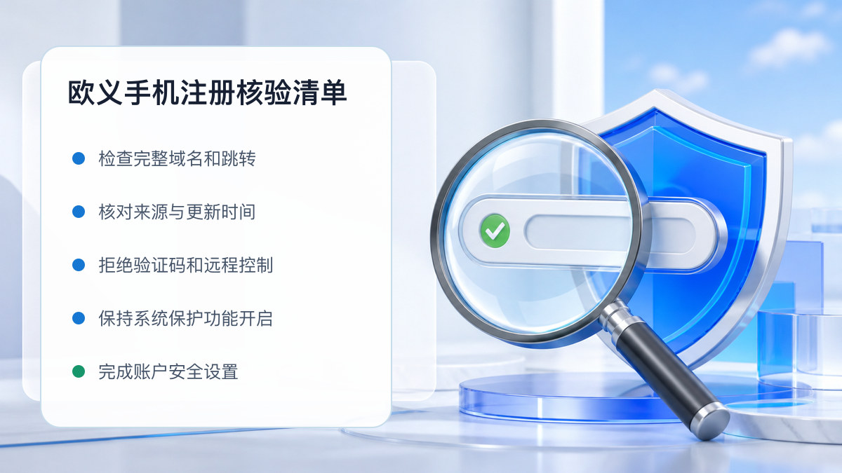 欧义手机注册：注册入口与账户安全指南 图 1