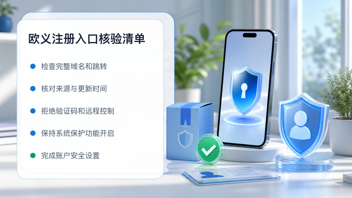 欧义注册入口：开户流程和防骗检查 图 1