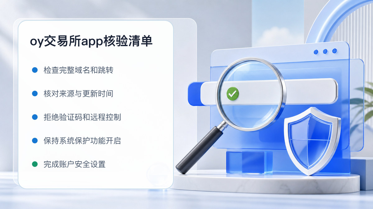 oy交易所app：官方渠道与安全安装核验 图 1