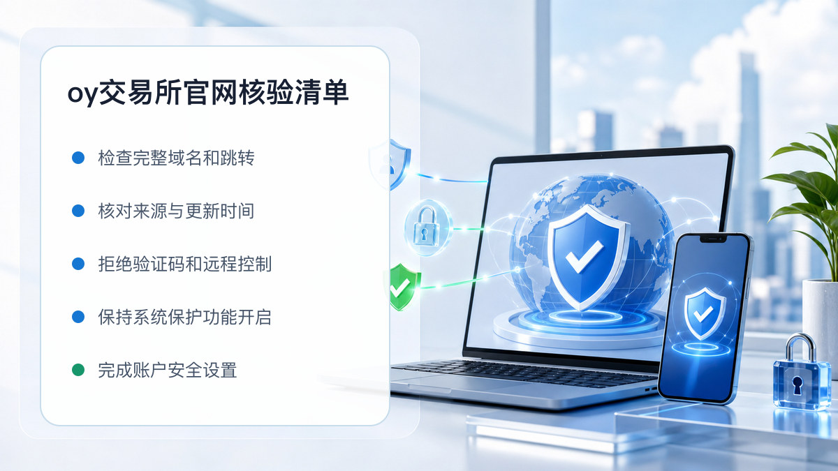 oy交易所官网：官方入口与域名核验指南 图 1
