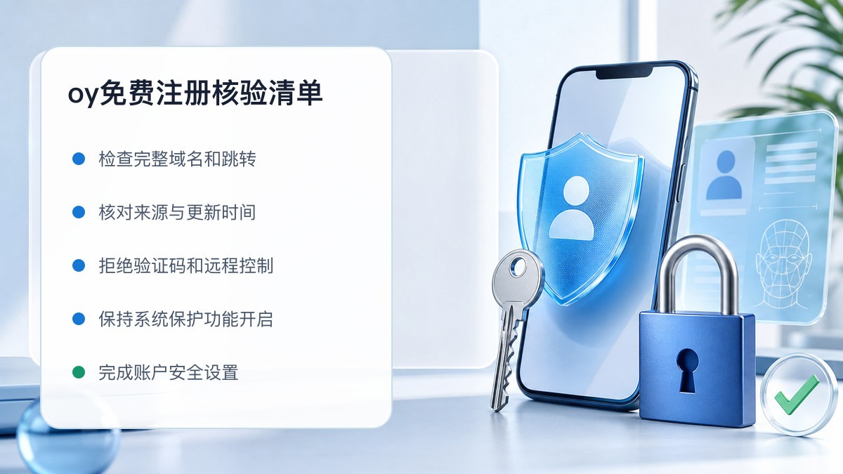 oy免费注册：开户流程和防骗检查 图 1