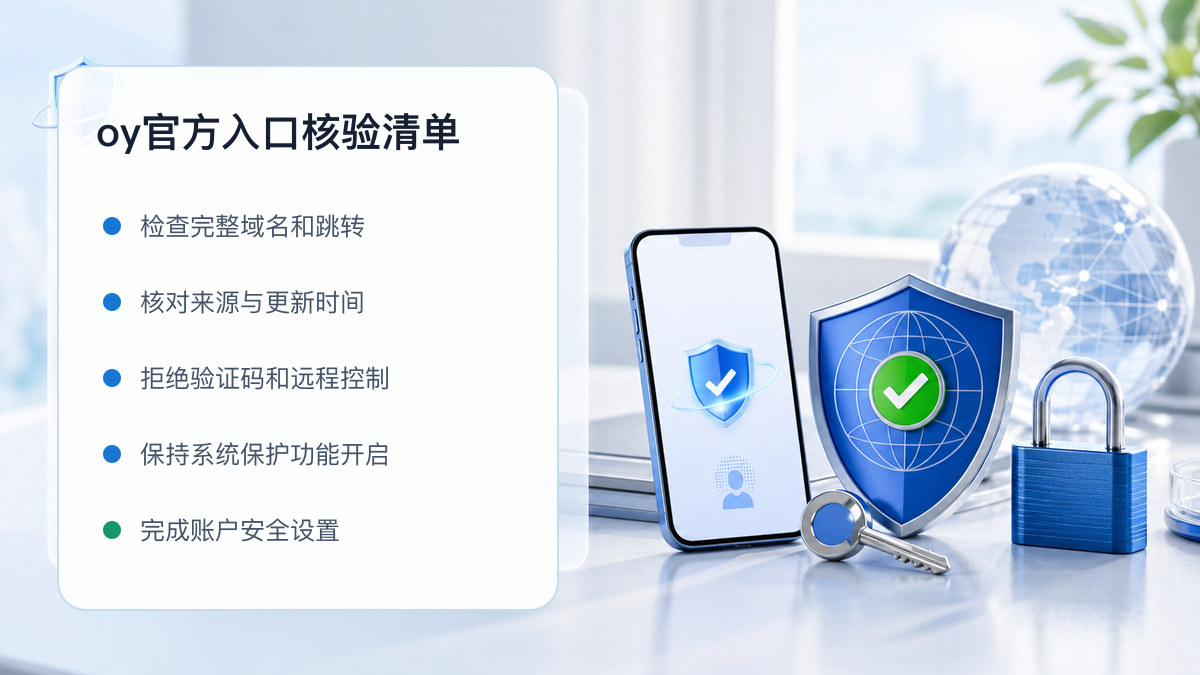 oy官方入口：页面真实性检查方法 图 1