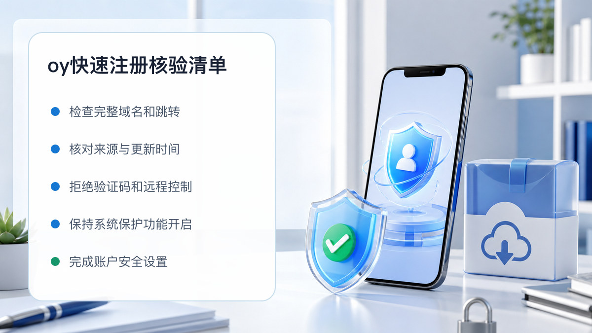 oy快速注册：开户流程和防骗检查 图 1