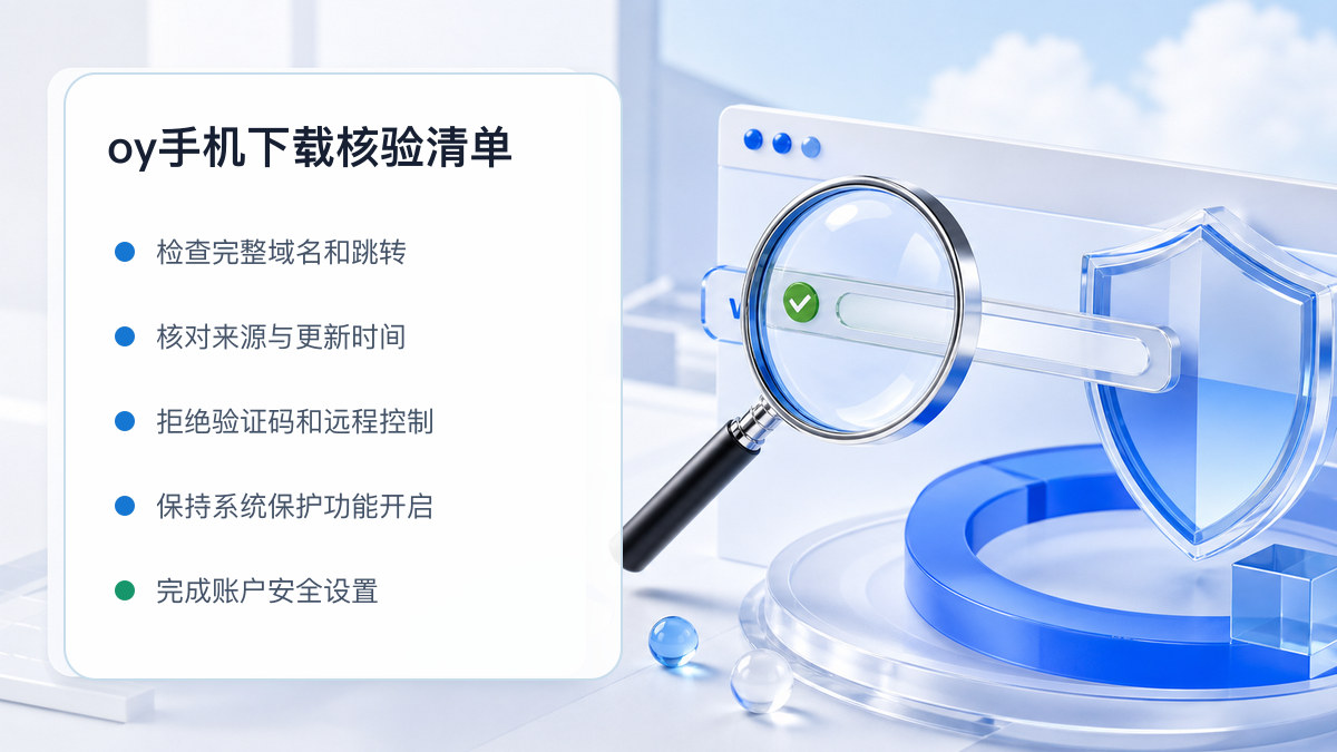 oy手机下载：安装前后的核验步骤 图 1
