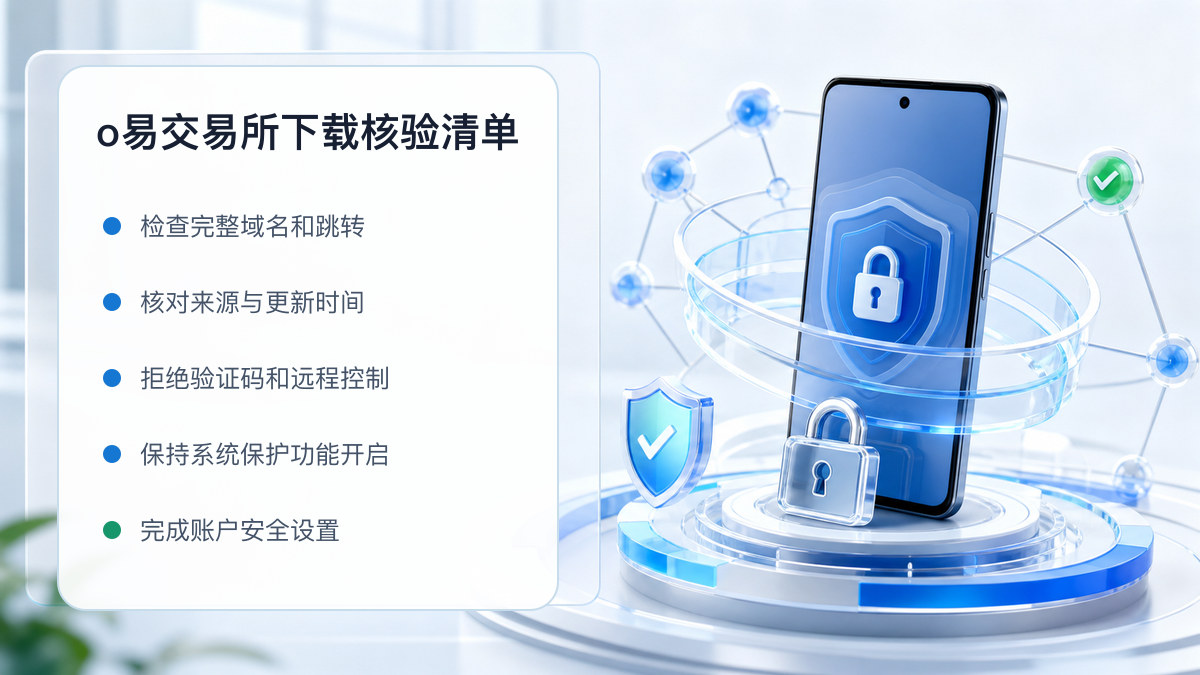 o易交易所下载：安装前后的核验步骤 图 1