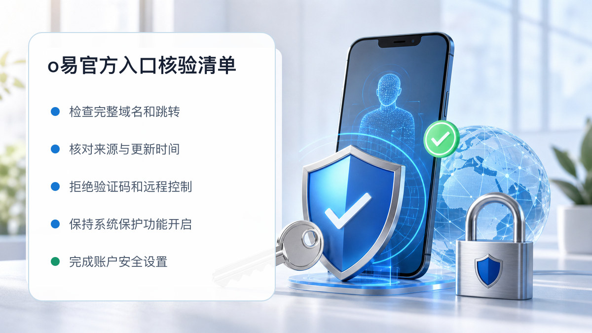 o易官方入口：页面真实性检查方法 图 1