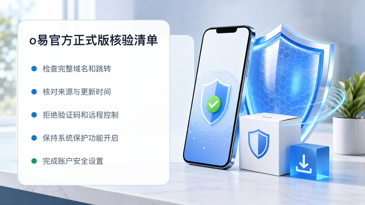 o易官方正式版：官方入口与域名核验指南 图 1