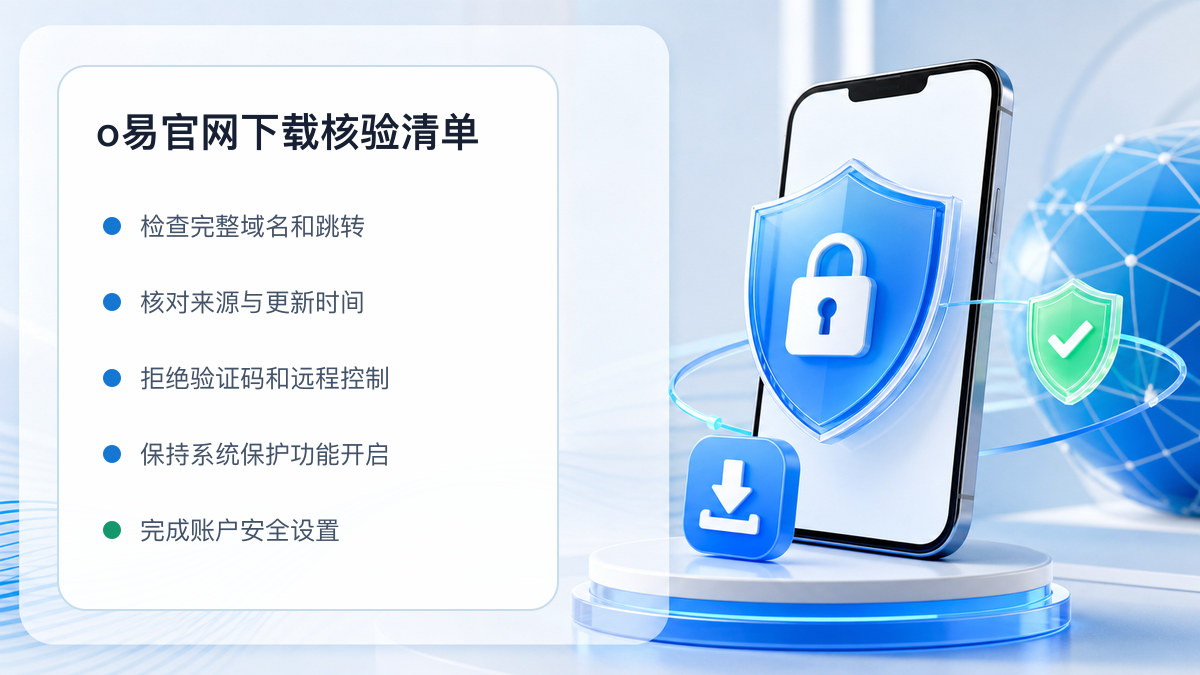 o易官网下载：安装前后的核验步骤 图 1