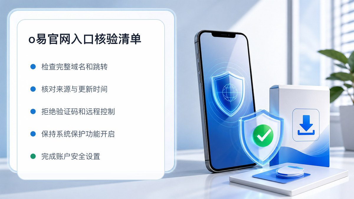 o易官网入口：官方入口与域名核验指南 图 1