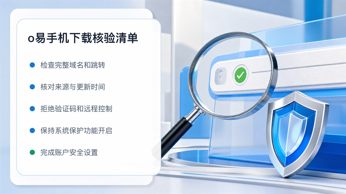 o易手机下载：官方渠道与安全安装核验 图 1