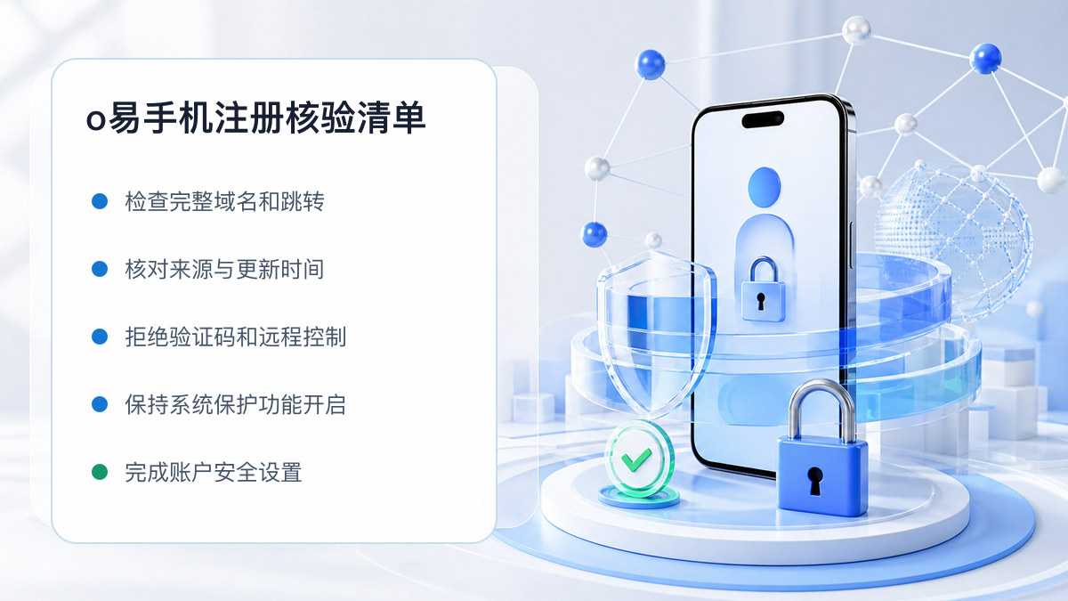 o易手机注册：注册入口与账户安全指南 图 1