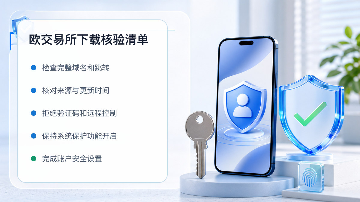欧交易所下载：安装前后的核验步骤 图 1