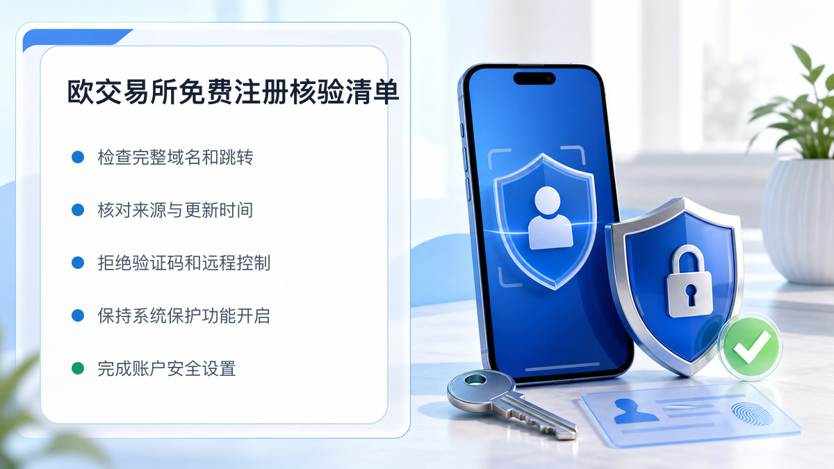 欧交易所免费注册：新用户注册核验清单 图 1