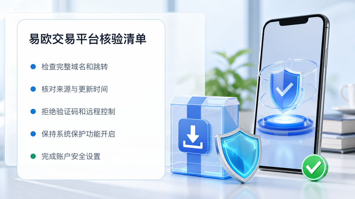 易欧交易平台：官方入口与域名核验指南 图 1