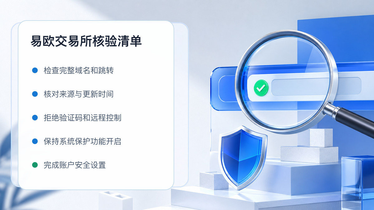 易欧交易所：官方入口与域名核验指南 图 1