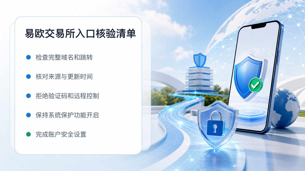 易欧交易所入口：官方入口与域名核验指南 图 1