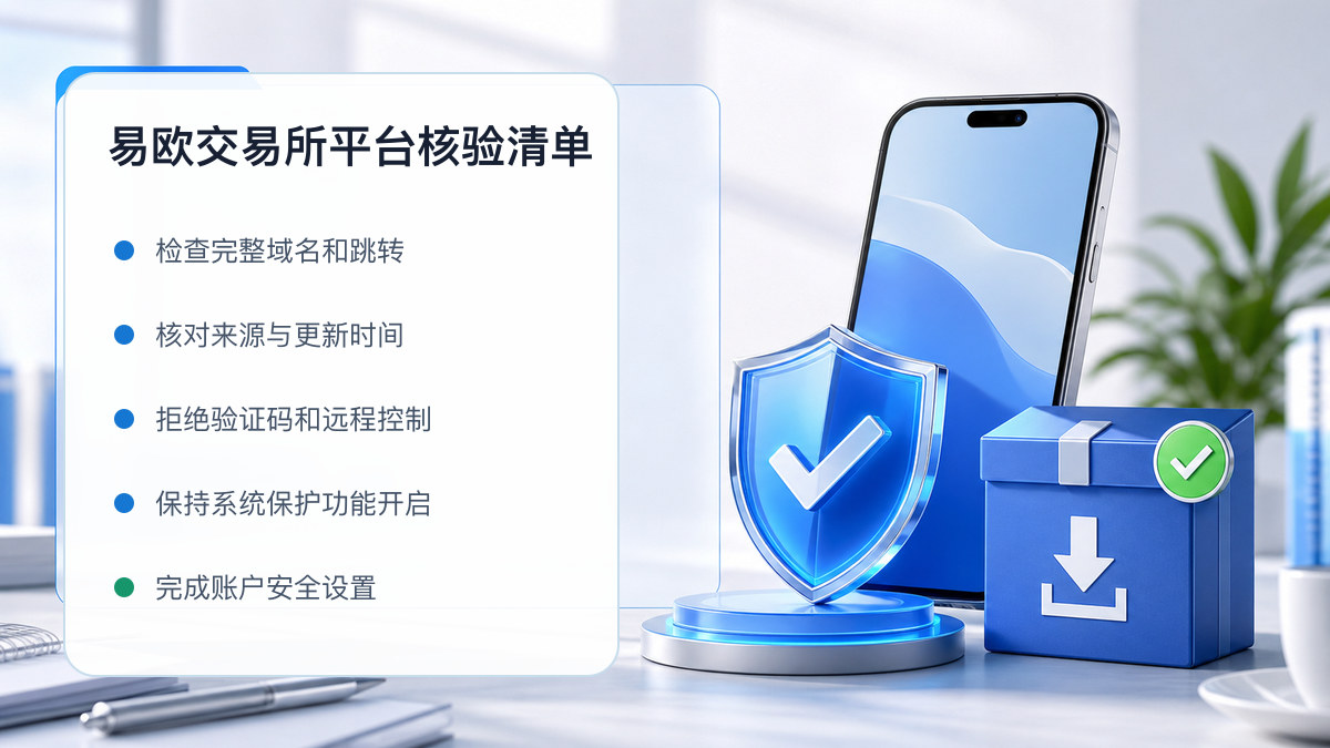 易欧交易所平台：页面真实性检查方法 图 1