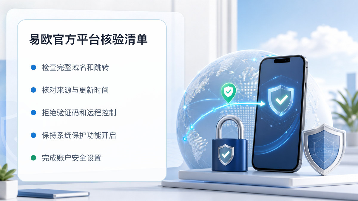 易欧官方平台：官方入口与域名核验指南 图 1