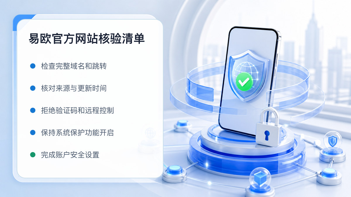 易欧官方网站：官方入口与域名核验指南 图 1
