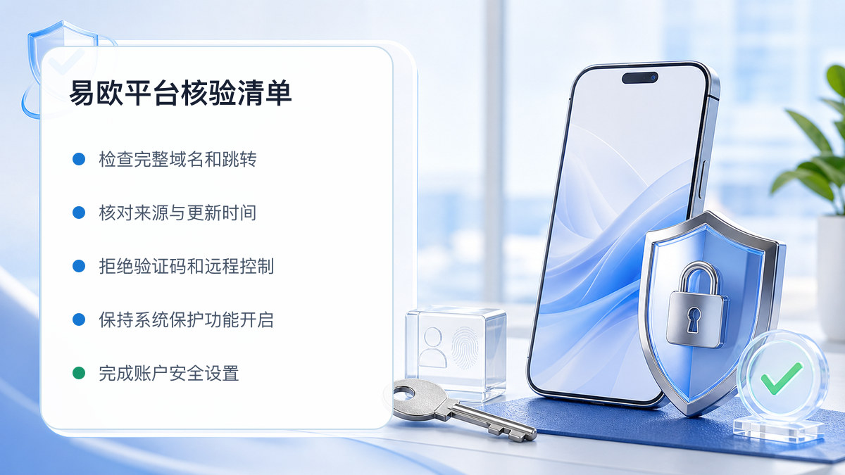 易欧平台：页面真实性检查方法 图 1