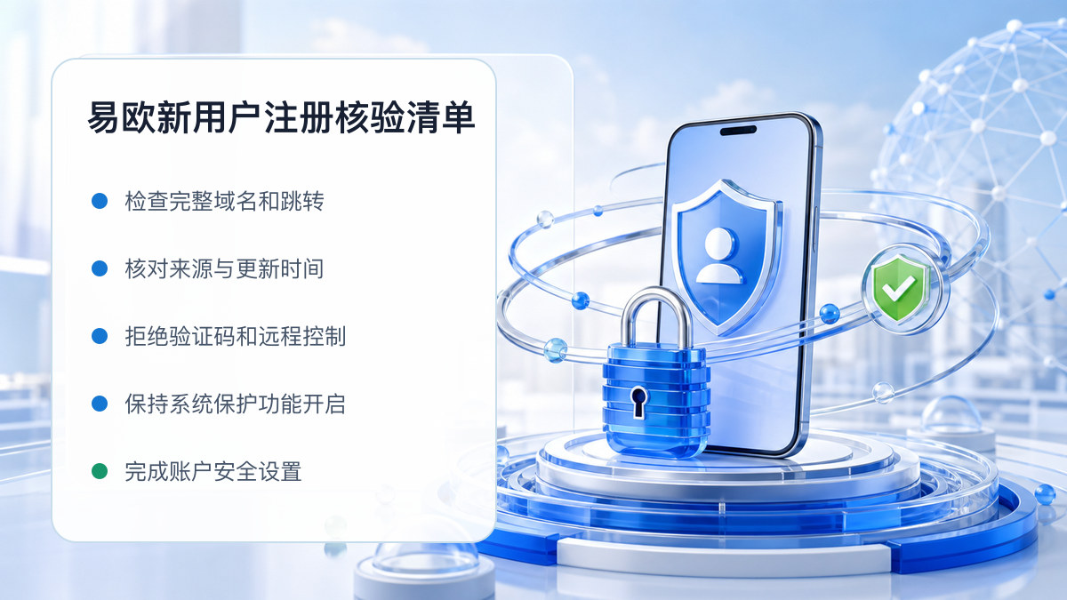 易欧新用户注册：开户流程和防骗检查 图 1