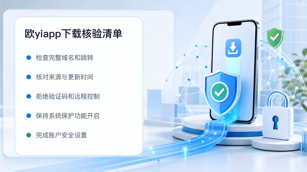 欧yiapp下载：安装前后的核验步骤 图 1