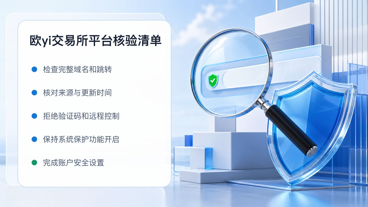 欧yi交易所平台：官方入口与域名核验指南 图 1