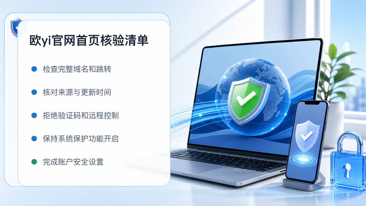 欧yi官网首页：官方入口与域名核验指南 图 1