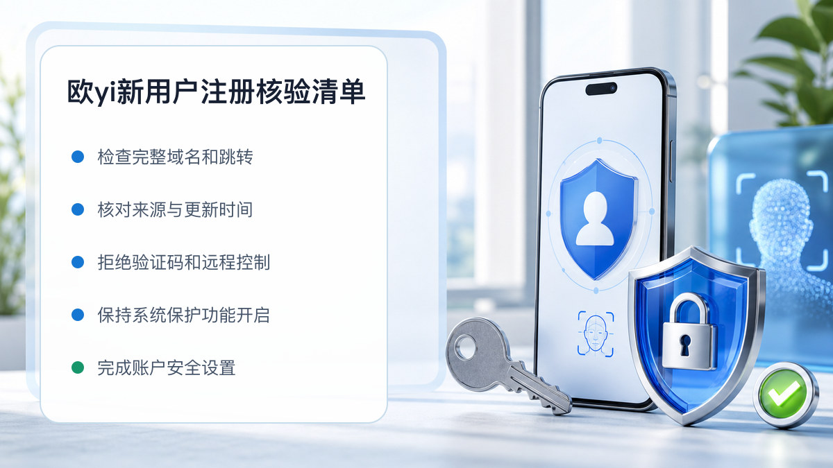 欧yi新用户注册：开户流程和防骗检查 图 1