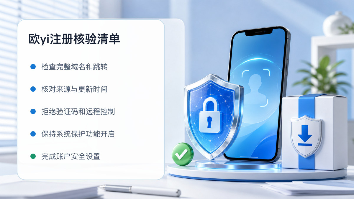 欧yi注册：注册入口与账户安全指南 图 1