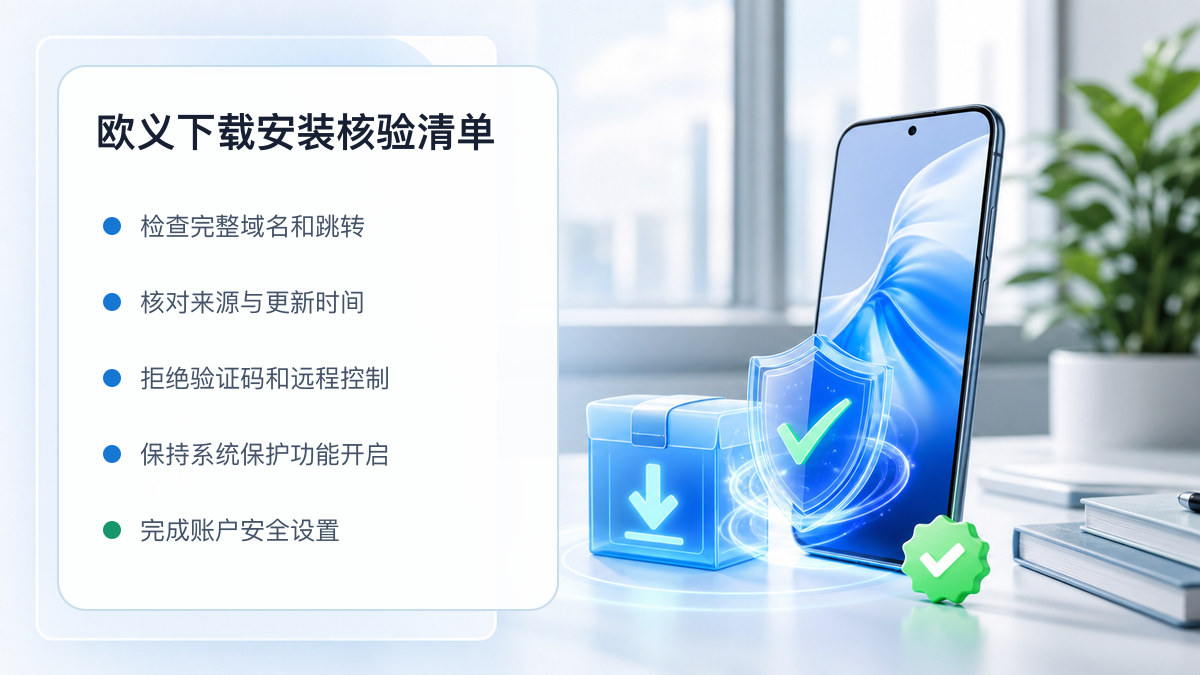 欧义下载安装：官方渠道与安全安装核验 图 1