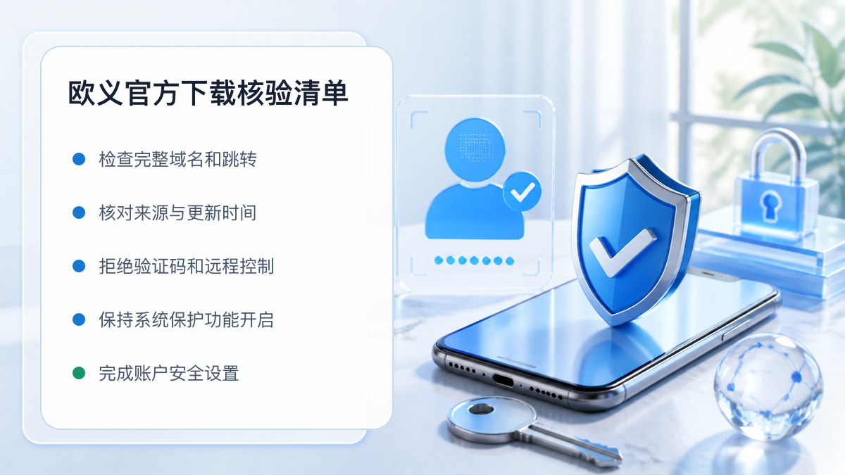 欧义官方下载：安装前后的核验步骤 图 1